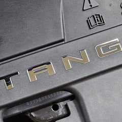 UPR Stainless Steel Radiator Cover Insert Letters Compatible with 2024+ Mustang