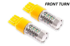 Diode Dynamics 7443 LED Bulb XP80 LED - Amber (Pair)