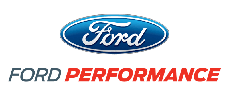 Ford Racing Air Cleaner Kit - Black Crinkle Finish w/ Red Emblem