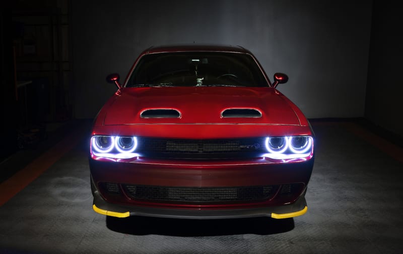 Oracle 15-21 Dodge Challenger Dynamic Surface Mount Headlight Halo Kit - - Dynamic