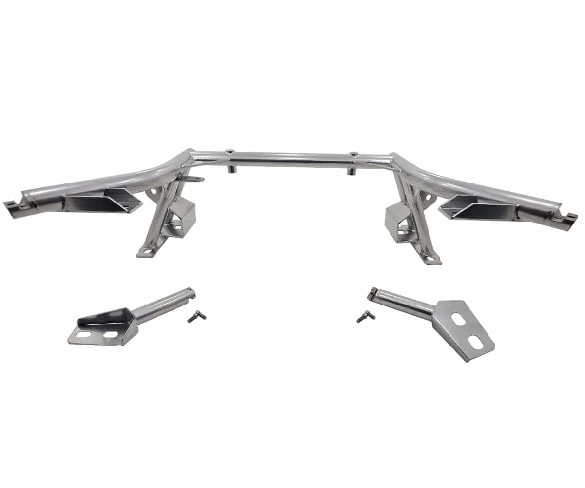 UPR K-Member weight savings – 24 lbs vs 46 lbs factory Ford K-member comparison
