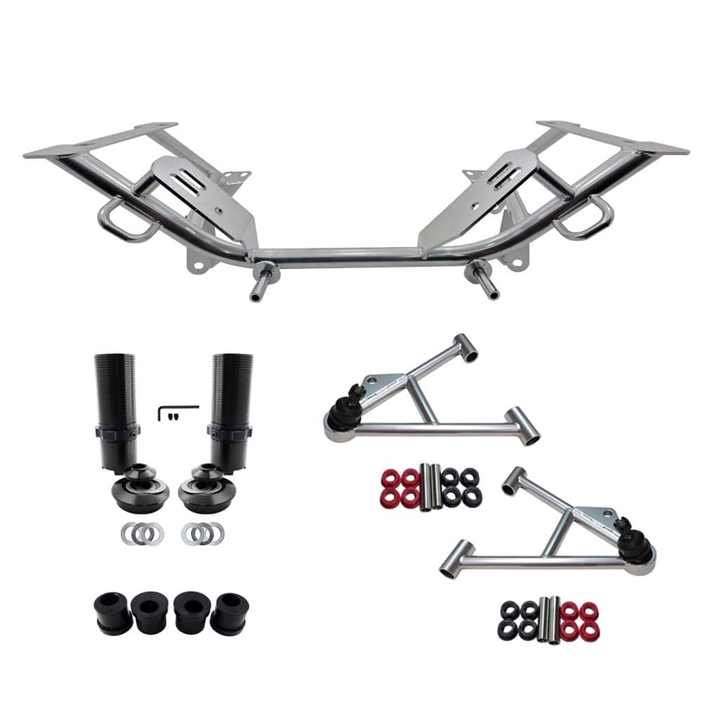 Chrome Moly Tubular K-Member SBF Tow Hooks Kit (fits 79-93 Mustang) UPR