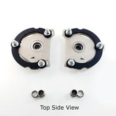 Caster Camber Plates for Viking Struts (HD Grade 50 Steel) (fits 15-26 Ford Mustang S550 S650) UPR