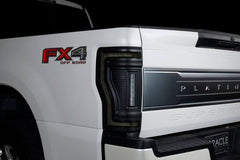 Oracle Lighting 17-22 Ford F-250/350 (Black Series) Flush Mount LED Tail Lights