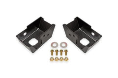 BMR 2021+ Ford Bronco (Exc. Bronco Sport) Rear Shock Mount Skid Plates - Black Hammertone