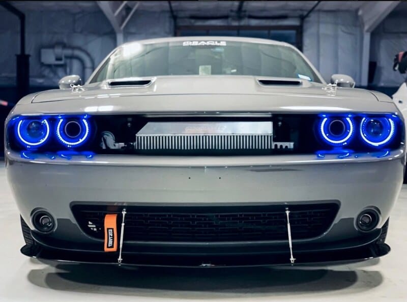 Oracle 15-21 Dodge Challenger Dynamic Surface Mount Headlight Halo Kit - - Dynamic