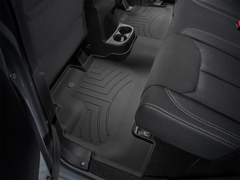 WeatherTech 2018 Jeep Wrangler JK Unlimited 4-Door Rear FloorLiner HP - Black