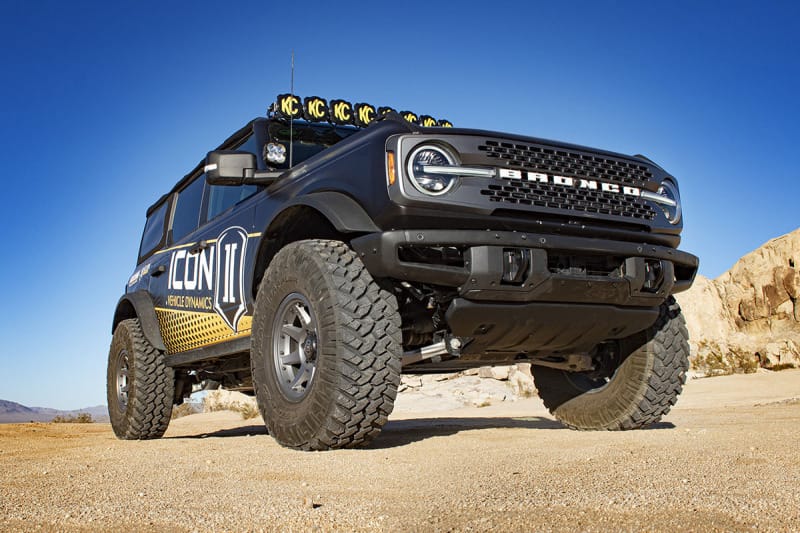 ICON 21-23 Ford Bronco Rear 2.5in VS RR Coilover Kit Heavy Rate Spring