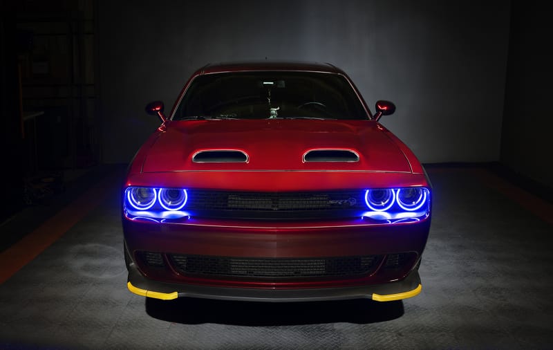 Oracle 15-21 Dodge Challenger Dynamic Surface Mount Headlight Halo Kit - - Dynamic
