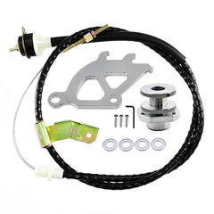 79-04 Mustang Quadrant Clutch Cable & Firewall Adjuster Kit