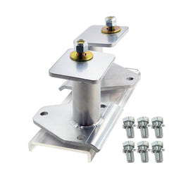 SBC to Fox Body 79-95 Mustang Engine Swap Mount Adapter Plate Kit Chevy Small Block