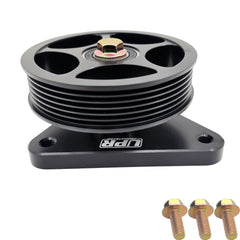 Power Steering Pump Delete Kit with 5 Star Pulley (fits 86-95 Mustang, SBF 289 302 351)