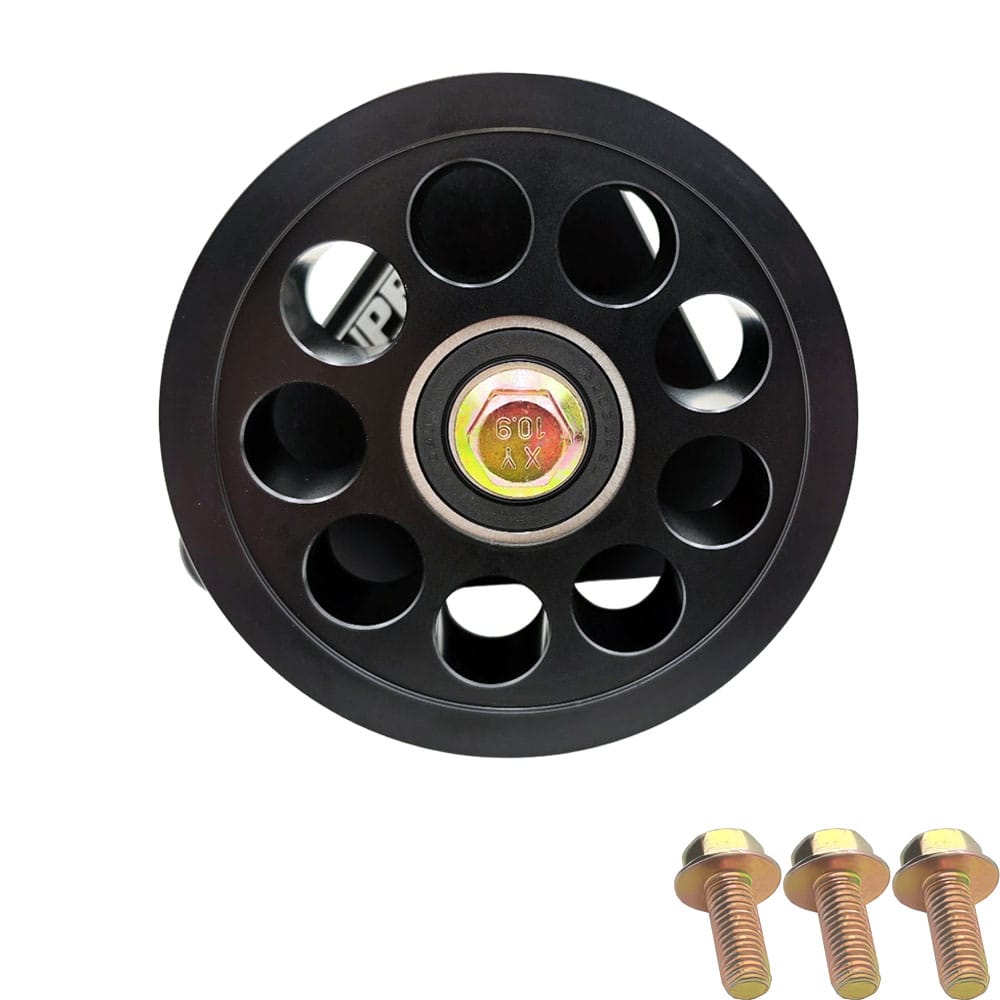 Power Steering Pump Delete Kit with 9 Hole Pulley (fits 86-95 Mustang, SBF 289 302 351)