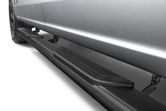 RealTruck 15-26 Ford F150 / 17-26 Ford F250/F350 SD Crew Cab Traxio 4in Nerf Bars - Textured Black