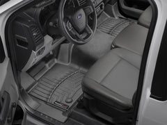 WeatherTech 2019+ Chevrolet Silverado 1500 Crew Cab w/ Vinyl Floors Rear FloorLiner - Black
