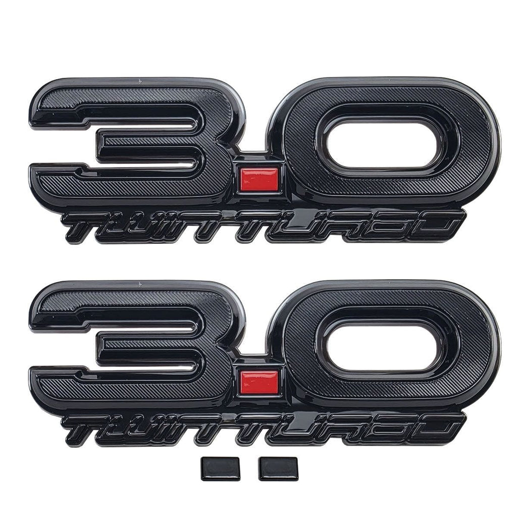 dynaudio contourシリーズ　エンブレム UPR 3.0 Twin Turbo Fender Emblem Pair (fits Explorer ST, Bronco