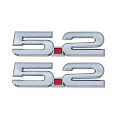 Set of 5 Side Door fender Emblems For 05-07 6.7L Power 350 Lariat Black Red Set of 5 Side Door fender Emblems For 05-07 6.7L Power 350 Lariat Black Red