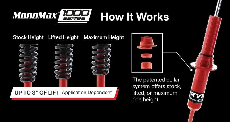 KYB 07-18 Jeep Wrangler JK 1000 Series Front Shock