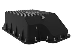 aFe Transmission Pan (Black); Ford Diesel Trucks 03-10 V8-6.0/6.4L (td)