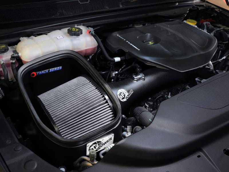 aFe 2025+ Dodge Ram 1500 RHO Track Series Carbon Fiber Cold Air Intake System w/ Pro Dry S