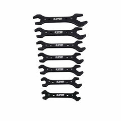 UPR 7075 Aluminum 7pc AN Wrench Set - ( Comparable to Steel in Strength )