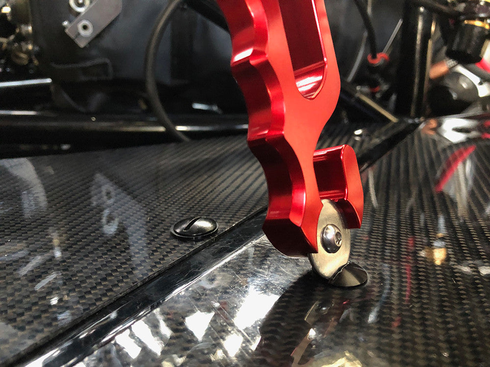 UPR Billet Adjustable AN Wrench Red with Dzus Tool 
