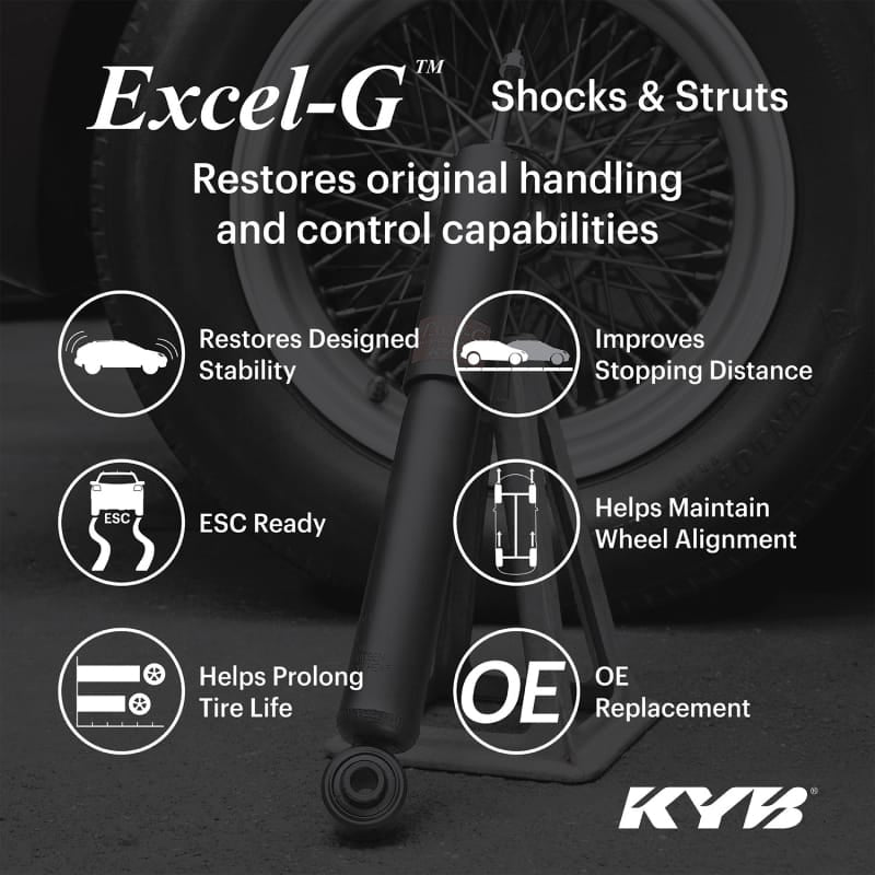 KYB Shocks & Struts Excel-G Rear FORD Ranger (4WD) 1983-89