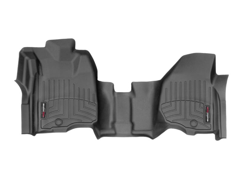 WeatherTech 12-16 Ford F-250/F-350/F-450/F-550 Vinyl Front FloorLiner - Black (SuperCrew/SuperCab)