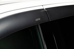 Husky Liners 07-18 Jeep Wrangler JKU Ventvisor Low Profile 4pc - Matte Black