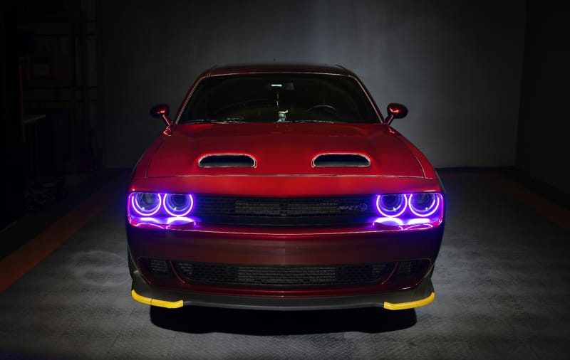 Oracle 15-21 Dodge Challenger Dynamic Surface Mount Headlight Halo Kit - - Dynamic