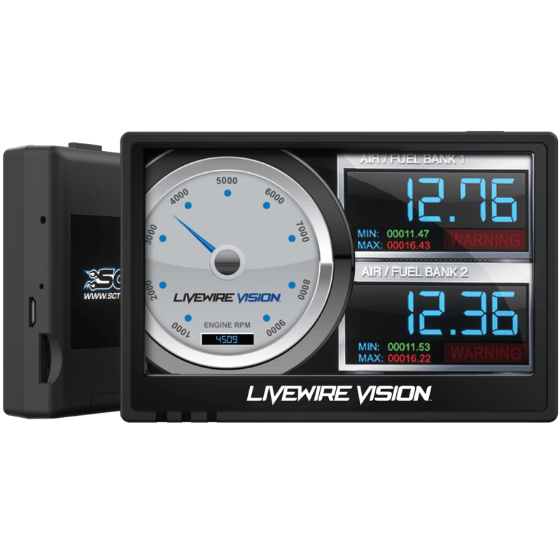 SCT Performance Livewire Vision Performance Monitor (for 1996+ Ford Vehicles)