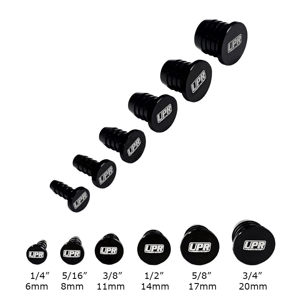 UPR Billet Vacuum Block Off Plugs Universal (5008-11)