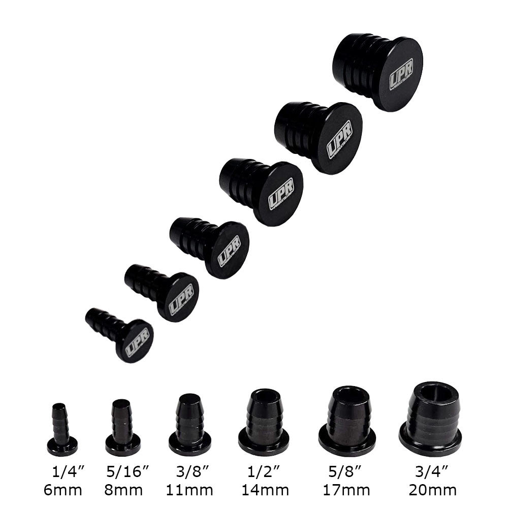 UPR Billet Vacuum Block Off Plugs Universal (5008-11)