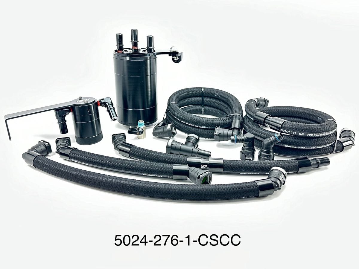 激レア MAINTENANCE TECHNICAL SQ F-2 Plug n Play™ Dual Valve Oil Catch Can w/CSCC Kit (fits 21-24 F150