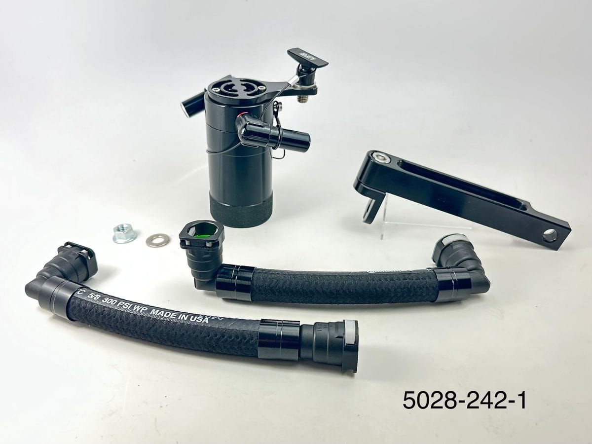 Plug N Play™ SC Oil Catch Can Separator 2.25 inch (fits 18-23 Jeep