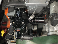 Plug N Play™ SC Oil Catch Can Separator 2.25 inch (fits 18-23 Jeep Trackhawk & 21-23 Durango Hellcat 6.2)