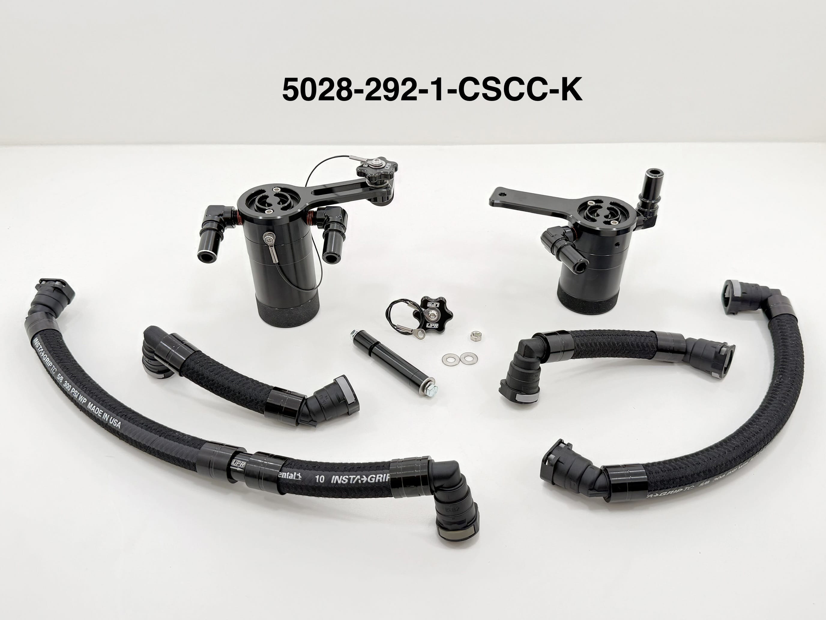 Plug N Play™ SC Oil Catch Can Separator (fits 2024 Mustang GT) UPR