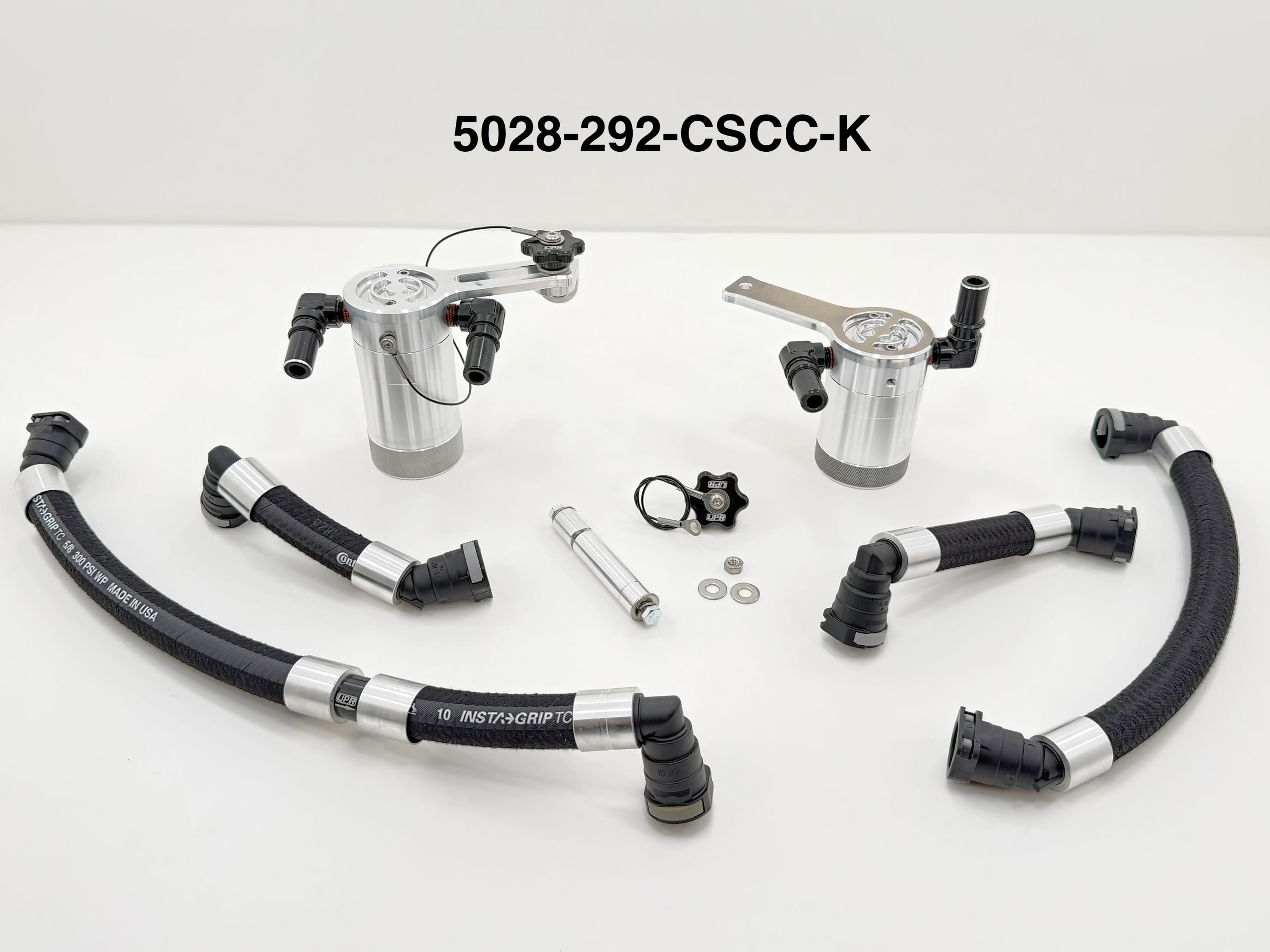 Plug N Play™ SC Oil Catch Can Separator (fits 2024 Mustang GT) UPR