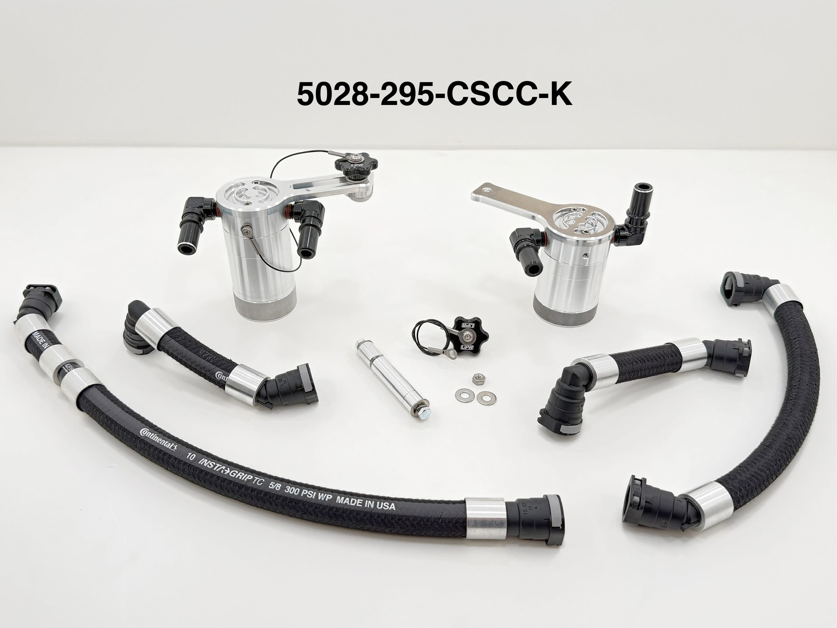 MASTERPIECE5UPスプリング Plug N Play™ SC Oil Catch Can Separator (fits 2024-2025 Mustang GT