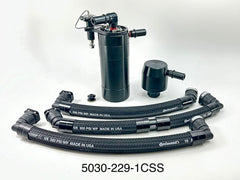 Plug N Play™ Single Valve Oil Catch Can with CSS (fits 15-20 Ford F-150 Whipple) UPR