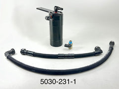 Plug N Play™ Pro Series Single Valve Oil Catch Can Separator (fits 14-18 GM Chevrolet GMC Truck 5.3L) UPR