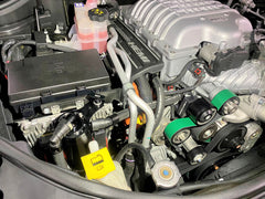 Plug N Play™ Oil Catch Can Separator 3inch ECU Mount (fits 2018-2023 Jeep Trackhawk & 21-23 Durango Hellcat 6.2) UPR