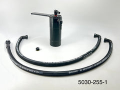 Plug N Play™ Pro Series Single Valve Oil Catch Can Separator (fits 19-25 GM Chevrolet GMC Truck SUV 5.3L) UPR