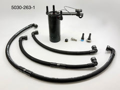 Plug N Play™ Dual Valve Oil Catch Can (fits 16-21 Camaro SS with Procharger) UPR