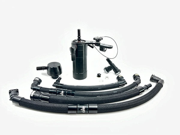Plug N Play™ Dual Valve Oil Catch Can with CSS (fits 24 Ranger 2.3