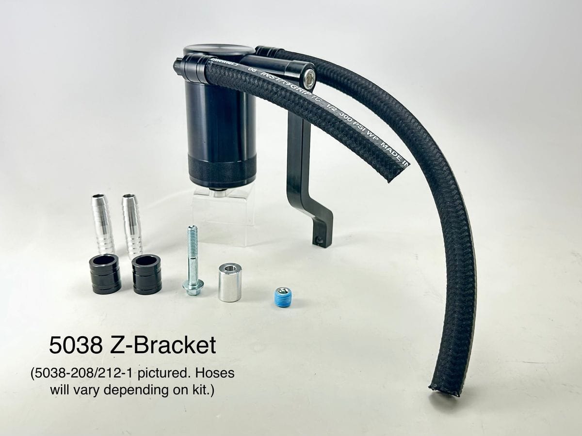 UPR Signature Series Oil Catch Can Z Bracket (fits 05+ HEMI Charger Challenger 300)