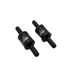 UPR Pro-Series™ 3/8 (11mm) Billet Check Valve - 0psi Cracking 0-100psi Operating Pressure 5044-01