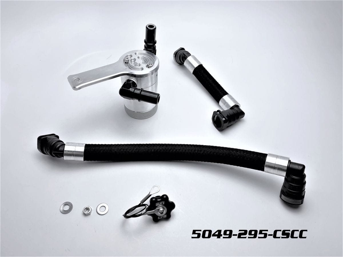 Plug N Play™ SC Oil Catch Can Separator (fits 2024-2025 Mustang GT Whipple Supercharged) UPR