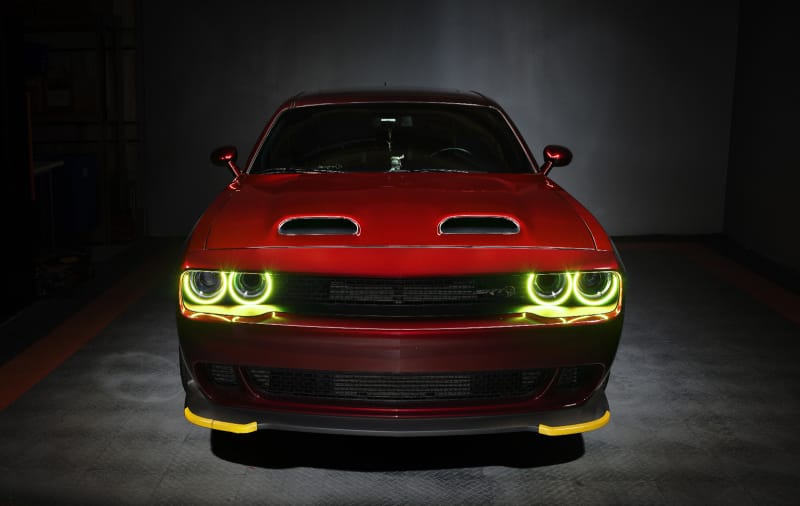Oracle 15-21 Dodge Challenger Dynamic Surface Mount Headlight Halo Kit - - Dynamic