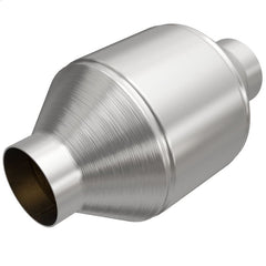 MagnaFlow Univ Cat Conv 2.5in Inlet/Outlet Center/Center Round 3in Body L x 5in W x 8.75in Overall L